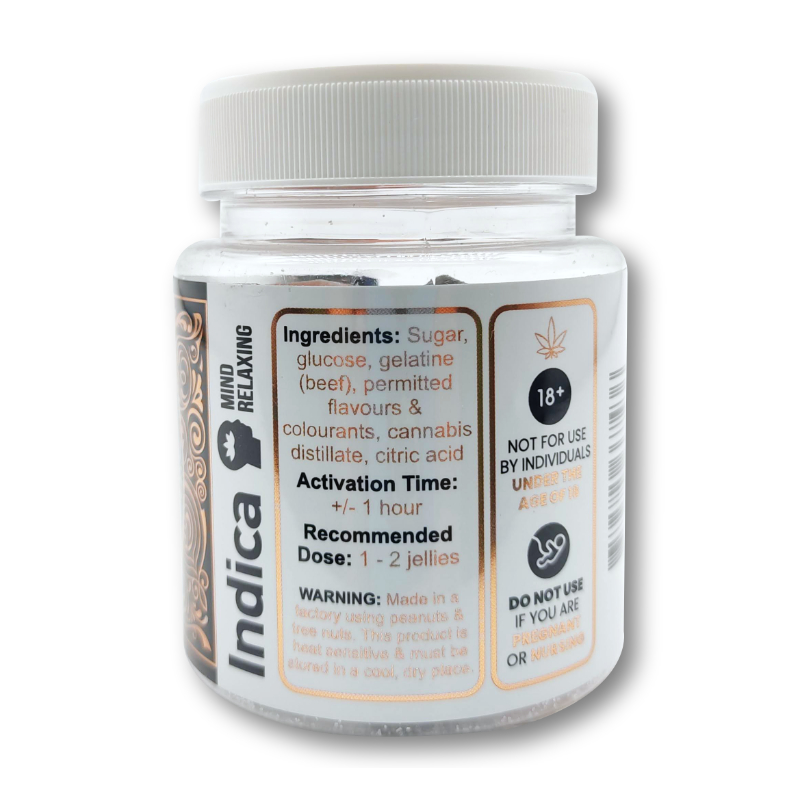 Jelly Gummies - Pomegranate & Blackcurrant 200mg (10x20mg)