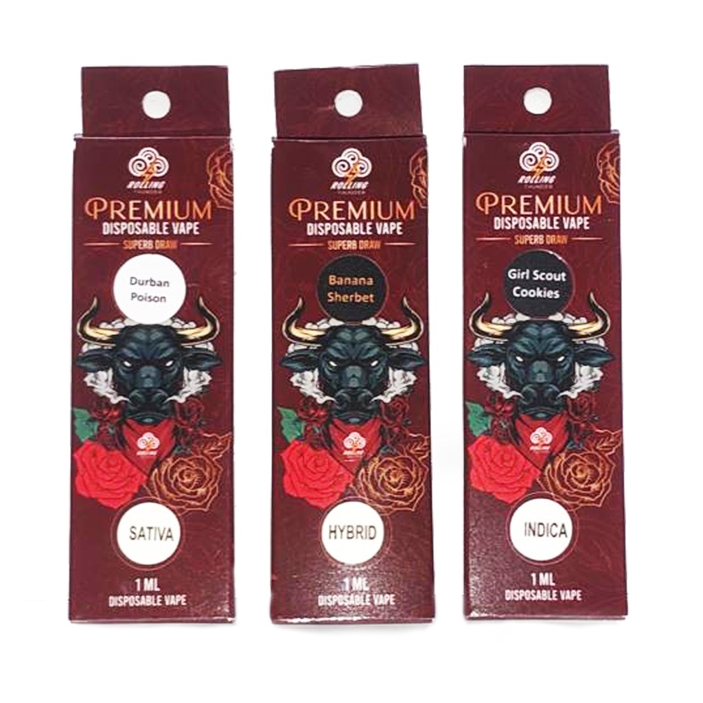 Rolling Thunder Disposable Vape 1ml - Northern Lights (Indica)